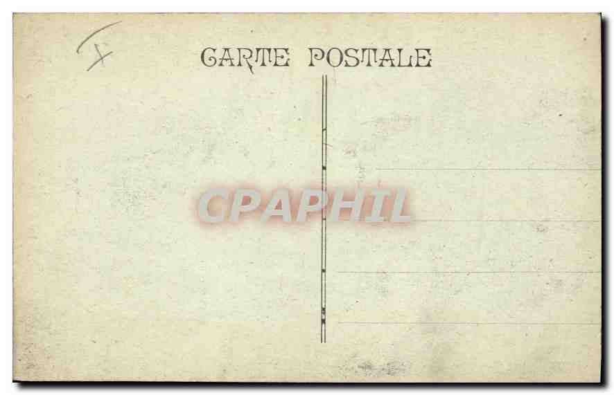 Marseille - La Jettée et le Phare Saint-Marie — Éditeur non identifié, n° de série 75 — Verso