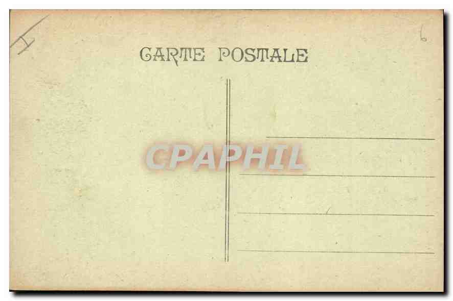 CPA Marseille Phare de la Desirade  — Verso
