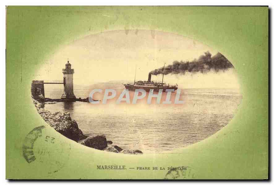 CPA Marseille Phare de la Desirade 