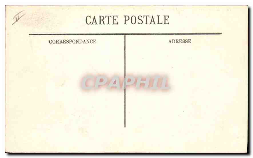 MARSEILLE — Faro de la Désirade — Salida de un Correo — X X — Reverso