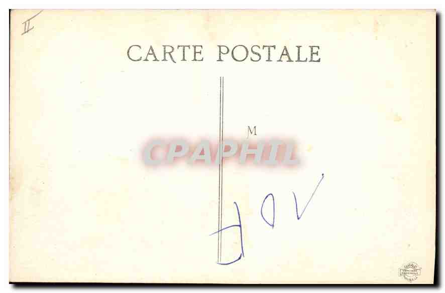 Marseille — Le Phare du Planier — I.P. — n°64 — Verso