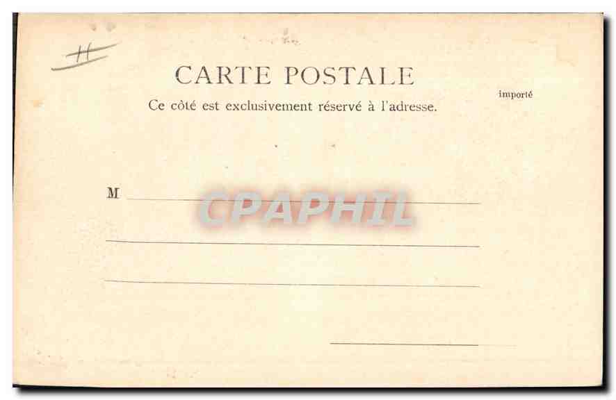 Marsella — Muelle del Puerto — editor desconocido, n° 11041 — Reverso