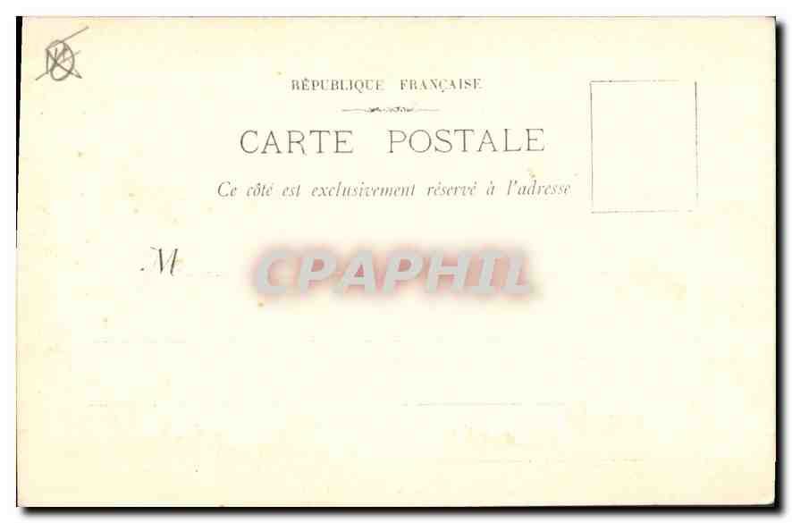 Marseille, le Quai du Port et Mairie — E. L. Phot. — n°29 — Verso
