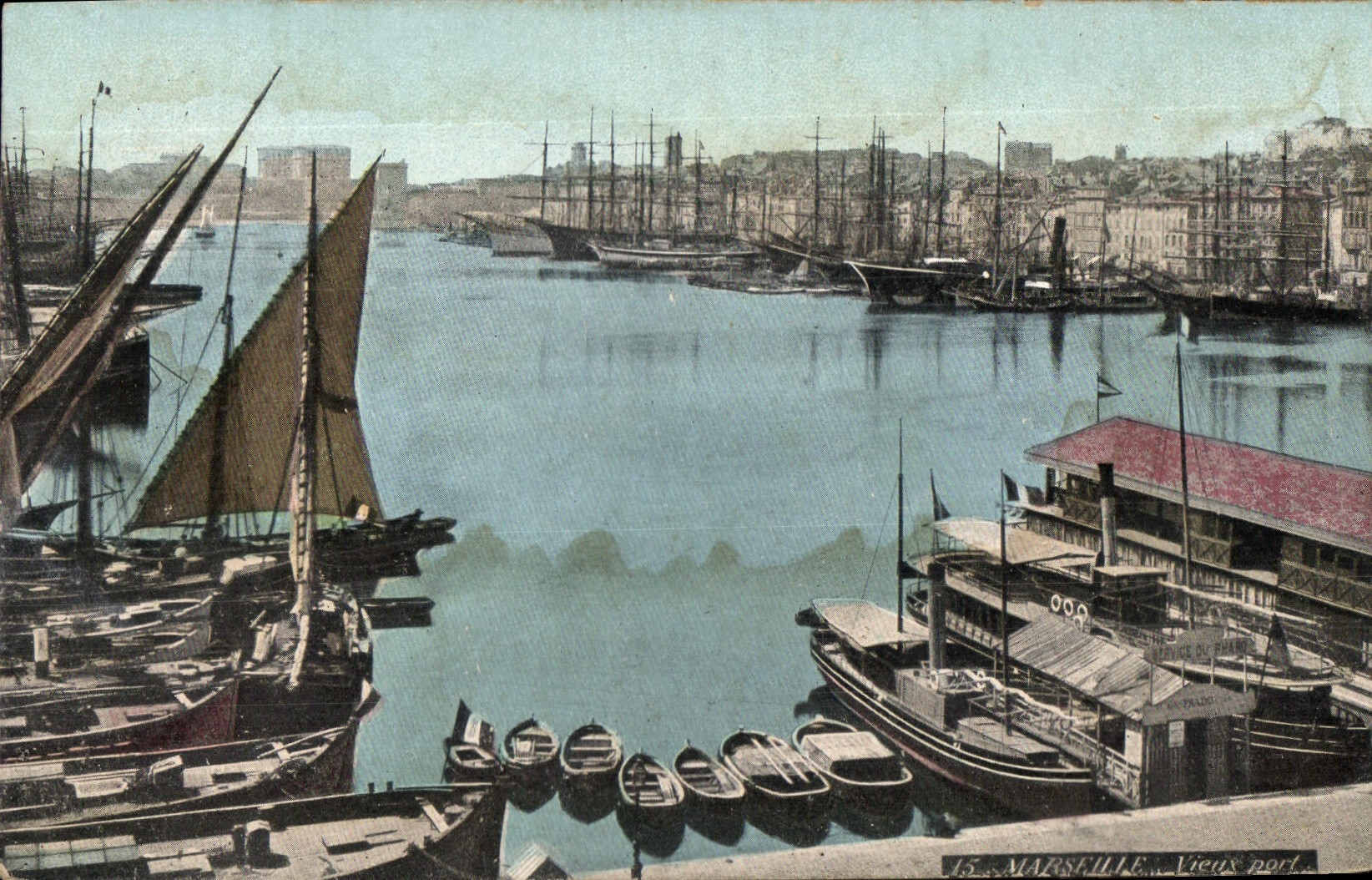 CPA Marseille Vieux port 