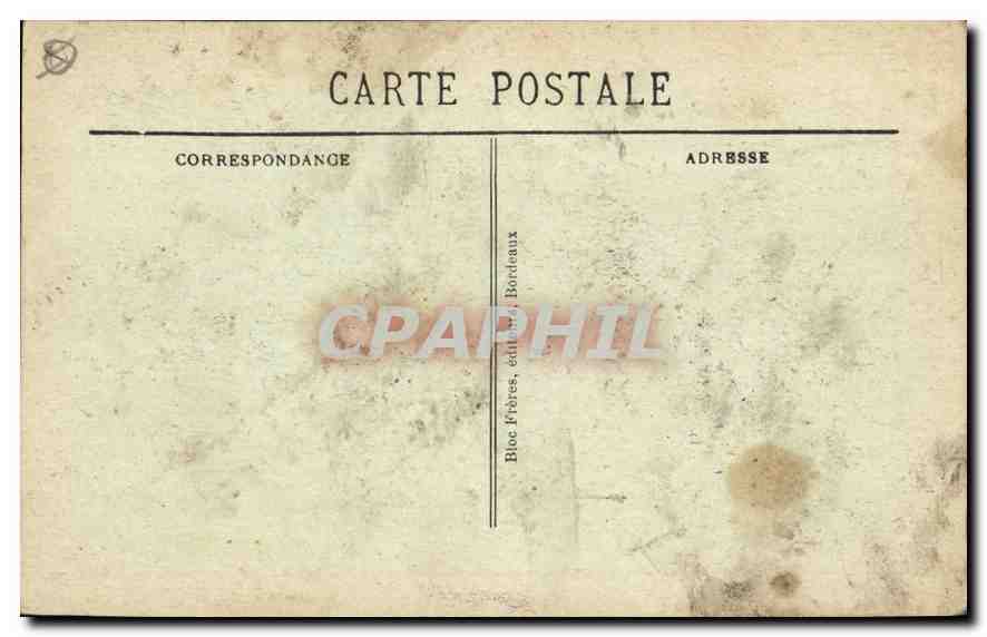 Le Quai du Port — Marseille — Bloc Frères, éditeurs, Bordeaux — n° 55 — Verso