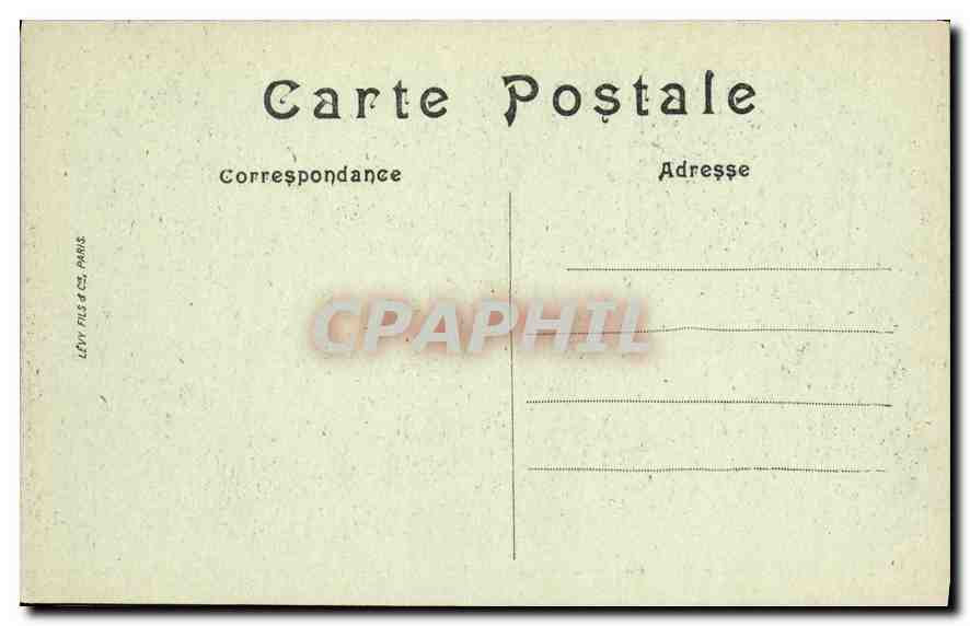 CPA Pont Aven les Moulins du port  — Rückseite