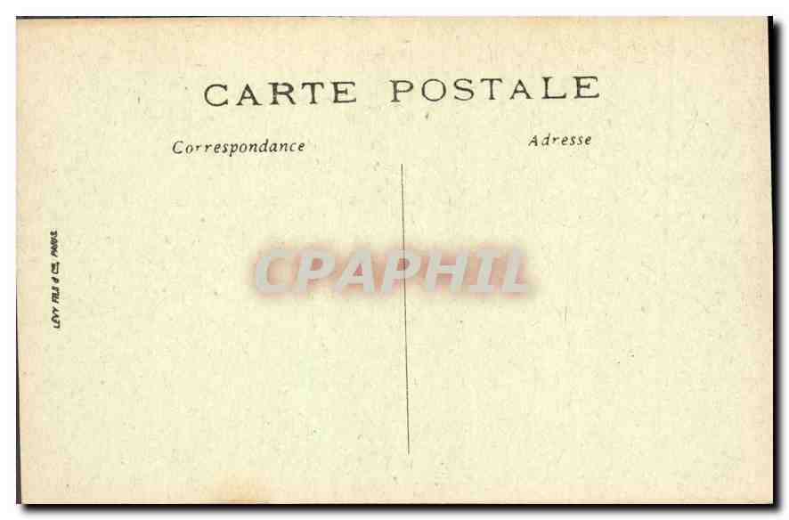 CPA Pont Aven Ruines du chateau de Rustephan  — Rückseite