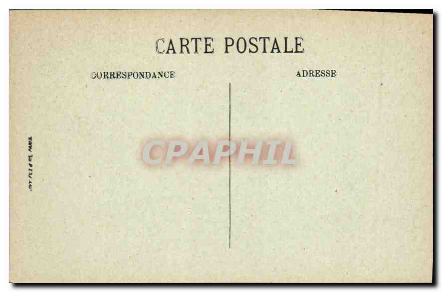 CPA Pont Aven le Chaos  — Rückseite