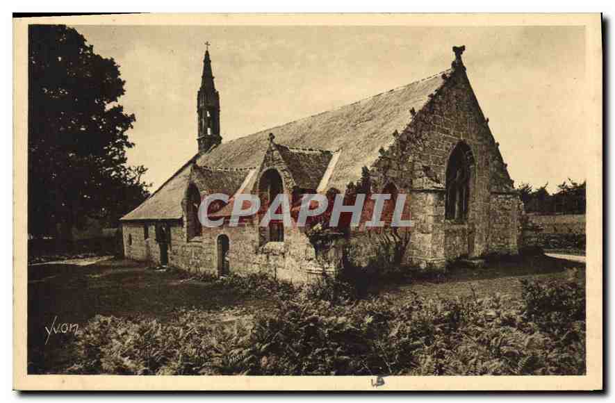 CPA Bretagne Pont Aven Finistere La Chapelle Tremalo au Nois d'Amour 