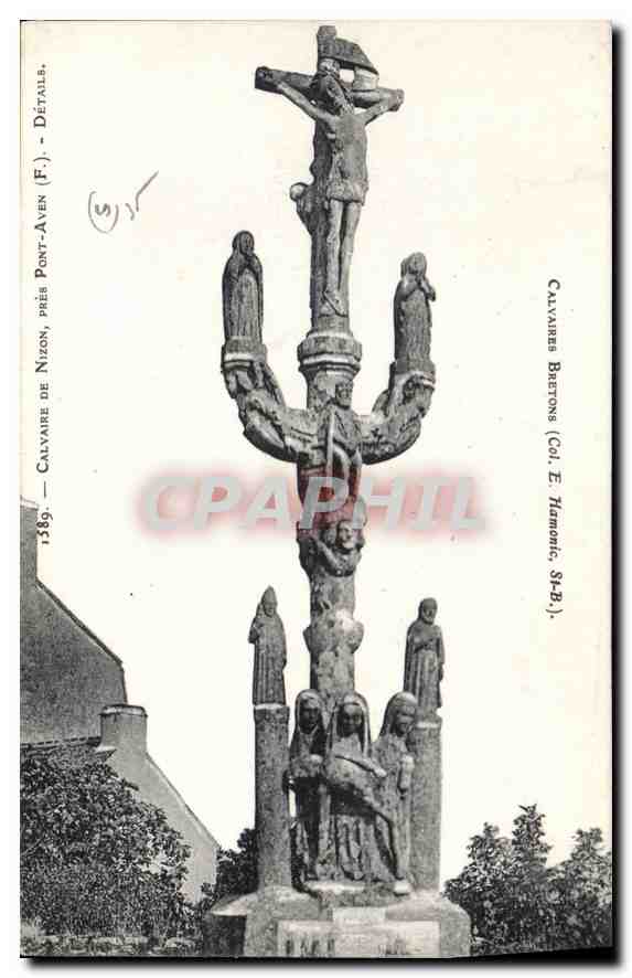 CPA Calvaire de Nizon pres Pont Aven