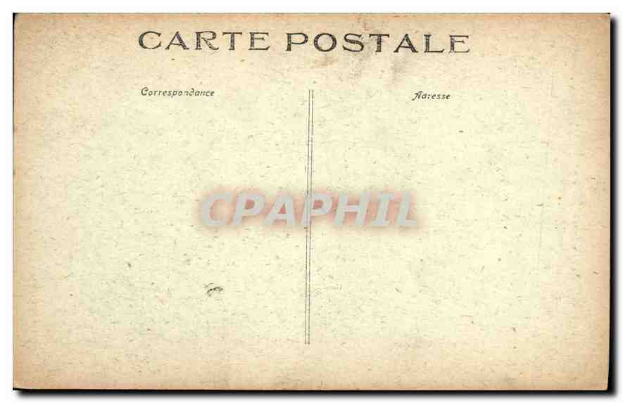 CPA Reverie Jeune Fille de Pont Aven Folklore — Rückseite