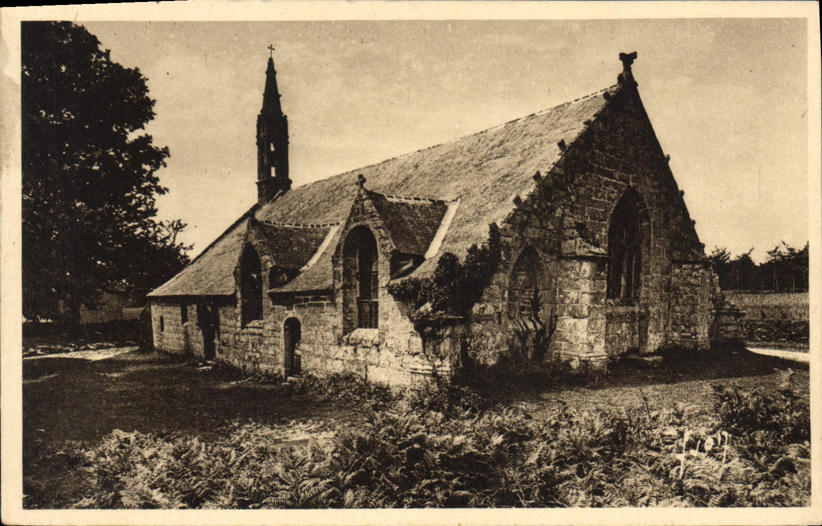 CPA Pont Aven Finistere La Chapelle Tremalo au Bois d'Amour 