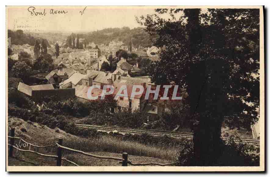 CPA La Douce France Bretagne Pont Aven Finistere Vue generale 