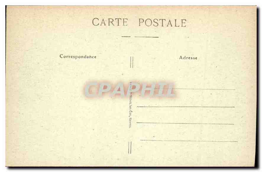 CPA Pont Aven Bois d'Amour sur les bords de l'Aven  — Rückseite