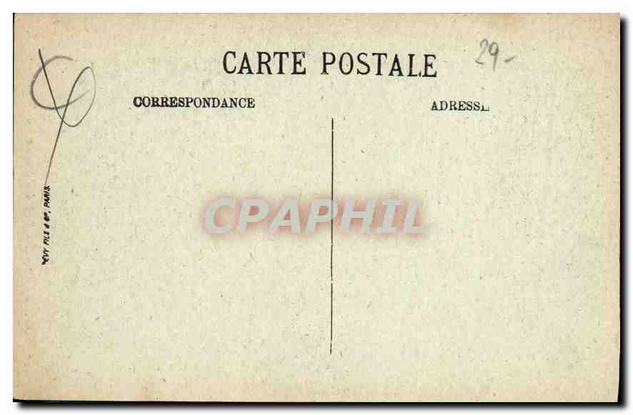 CPA Pont Aven La Bords de l'Aven au Bois d'Amour  — Rückseite