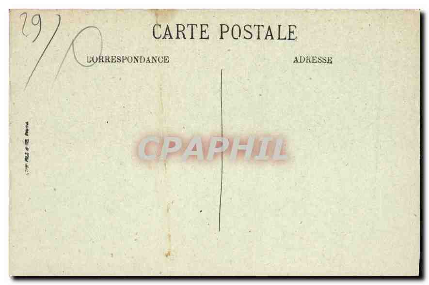 CPA Pont Aven Vue sur l'Aven et le bois d'Amour  — Rückseite