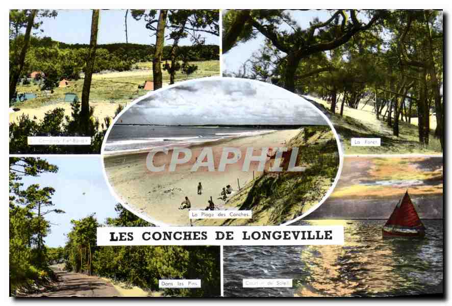 Les Conches de Longeville — vue panoramique — Édition Gaby, Mantes