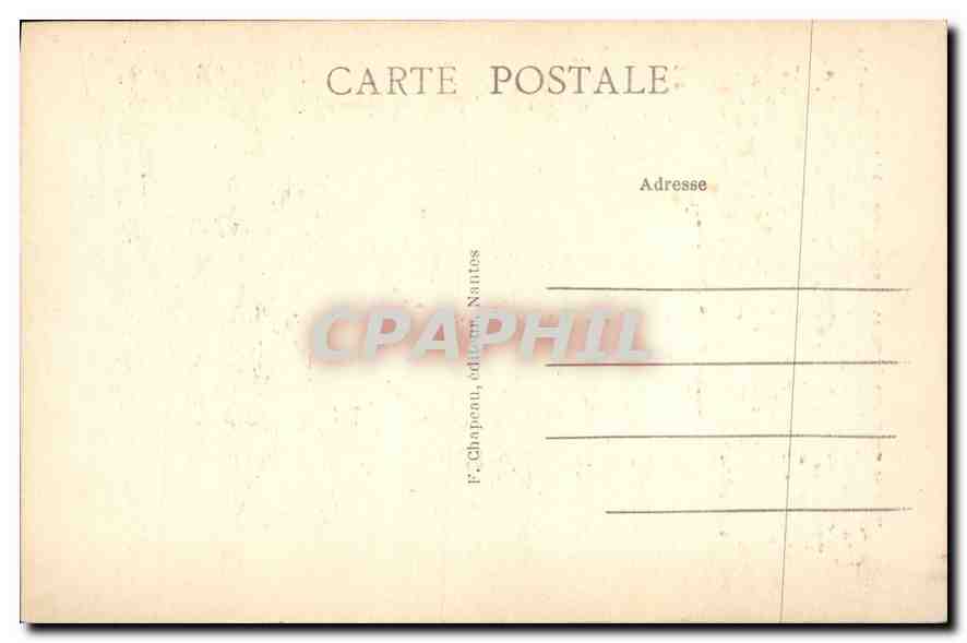 Baronne de Charette — Portrait — F. Chapeau, éditeur Nantes, n° 218 — Reverso
