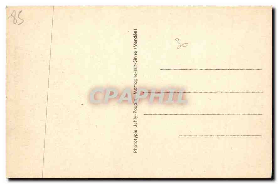 CPA Monsireigne Vendee Paysage sur la Vallee du Lay  — Rückseite