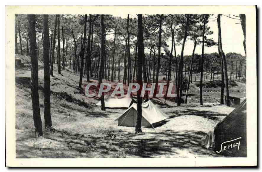 CPA Longeville sur Mer Vendee Camping en Foret 