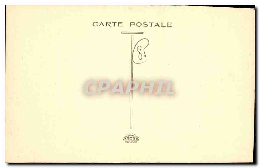 CPA St Michel Mont Mercure Vendee la tour de l'eglise  — Back