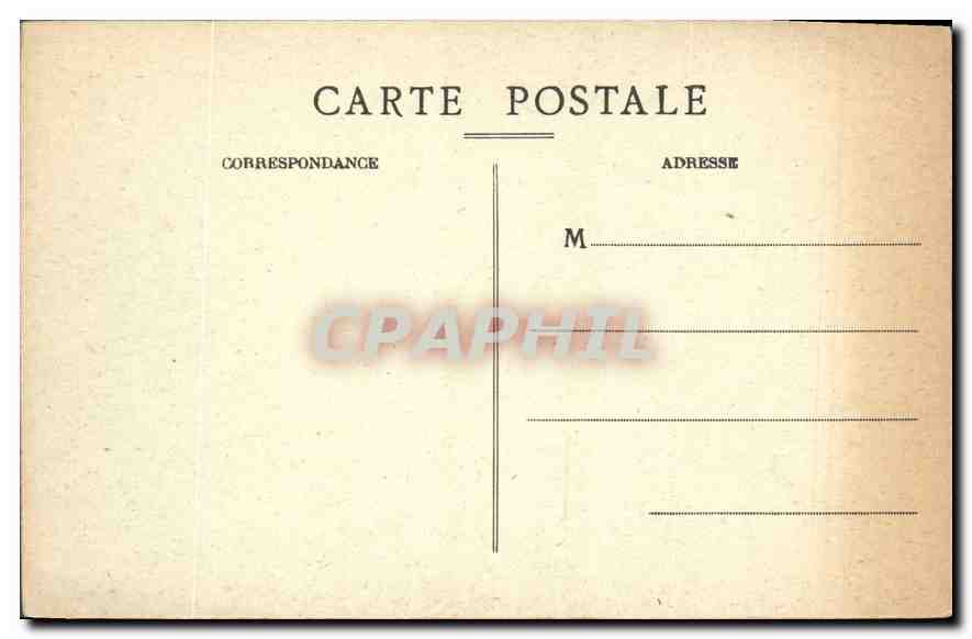 CPA Palluau Ruines du Vieux chateau XIV siecle au XVII siecle appartenait a Philippe de Clerambault  — Verso