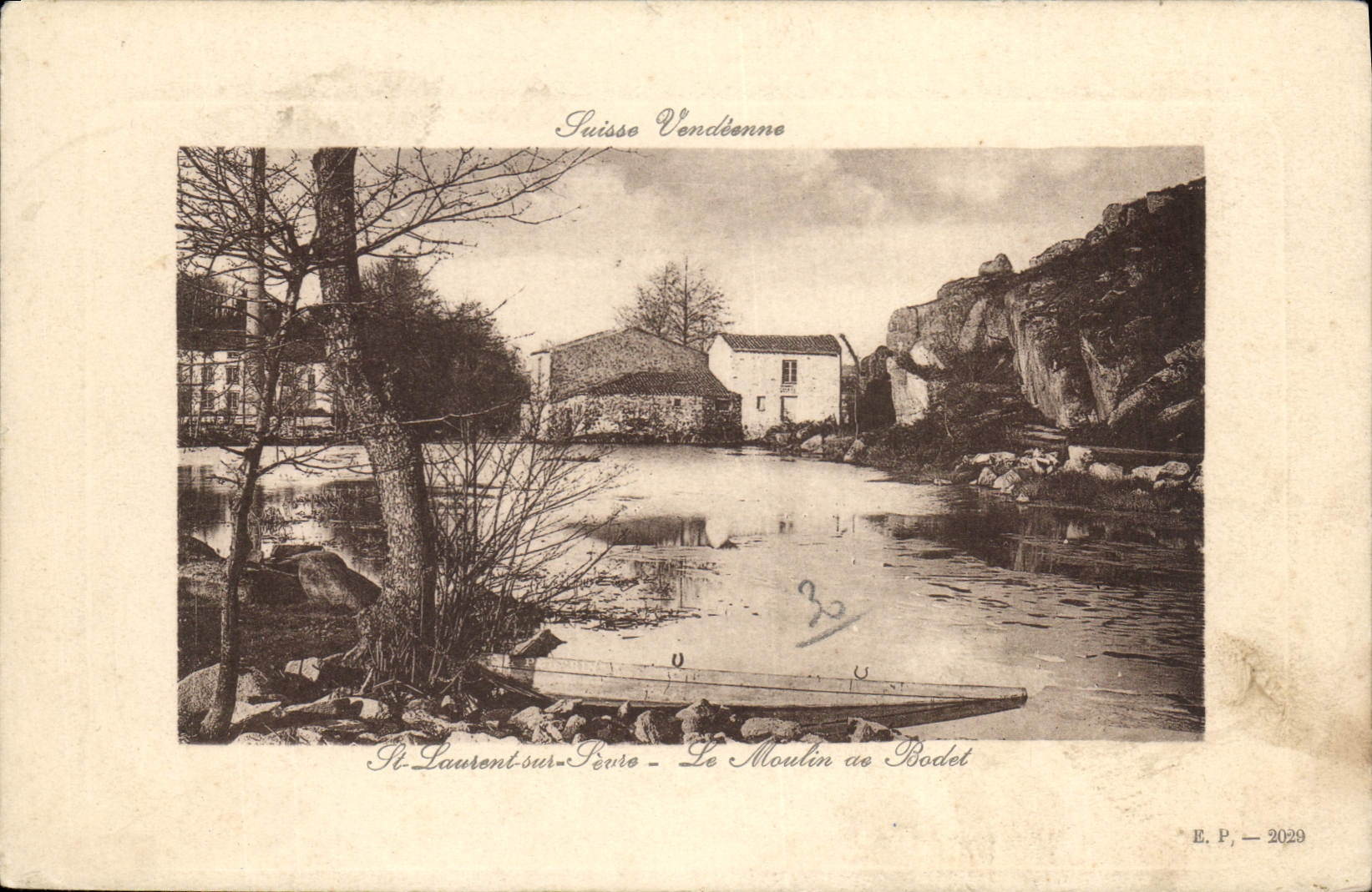 St-Laurent-sur-Père - Die Mühle von Bodet — Suisse Vendéenne, E.P. - 2029