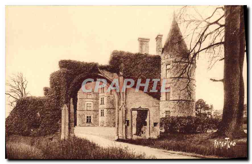 CPA Chateau de Poitou les Granges Cathus en Saint Hilaire de Talmont Vendee au dessus de la porte pr