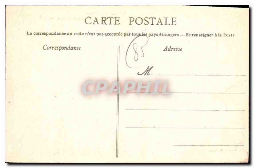 Tiffauges (Vendée) - Ruines du Château et Vallée de la Sèvre — éditeur : L. Poupin, Mérignac — Verso
