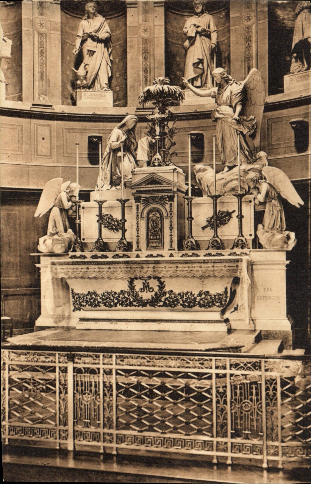 Altar der Ursulinen-Kapelle Jesu — Chavagnes-en-Pailliers (Vendée) — Edition B. Bergeron, Nr. 4719