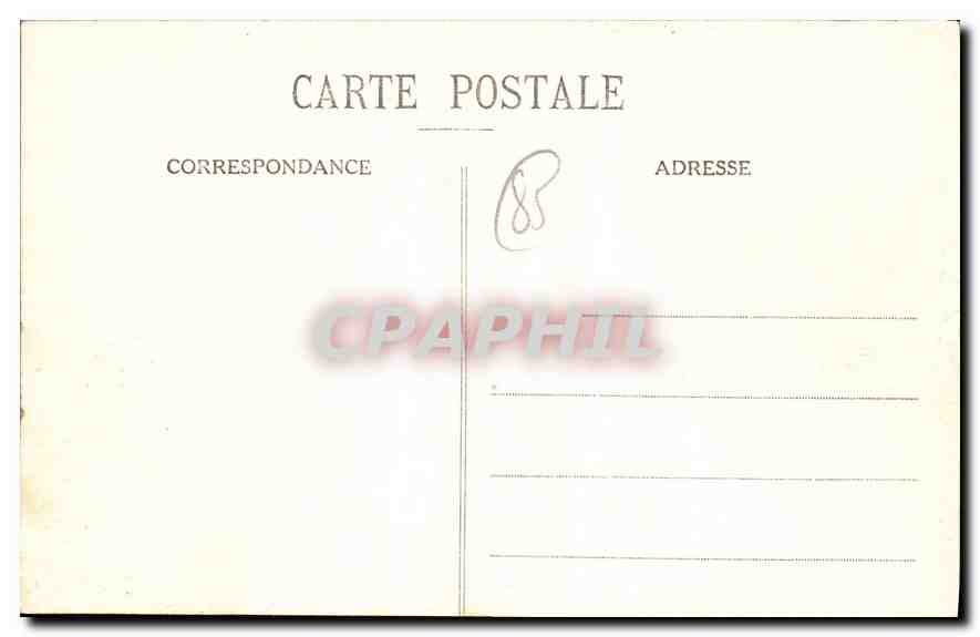 Pierre d'eau du Château de la Cour d'Aron — Si-Cyr-en-Talmontais, Cantons des Moulisiers, Vendée — R. Bergevin, 66, Rue des Merciers, La Rochelle — Verso