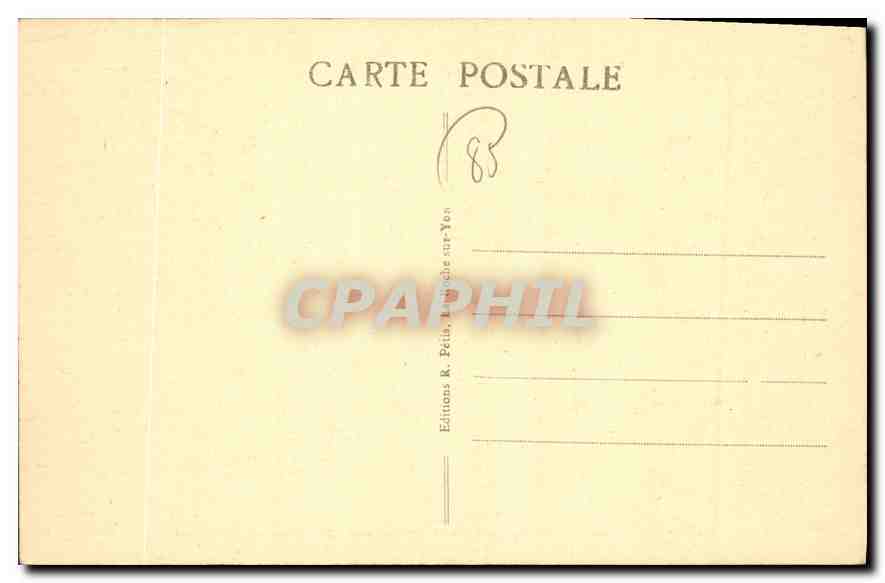 Le Chemin ombragé de La Brossardière, près La Roche-sur-Yon — N. C. — n°47 — Verso
