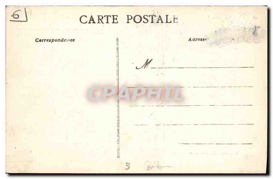 Tippauges - Château de "Barbe-Bleue" et La Chapelle — éditeur J. B. F. Roux-Martin — Verso