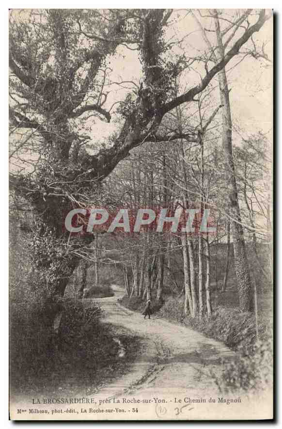 La Brossardière, nahe La Roche-sur-Yon — Le Chemin du Magnon — Mme Milheau, Fotograf-Verlegerin, La Roche-sur-Yon - 54