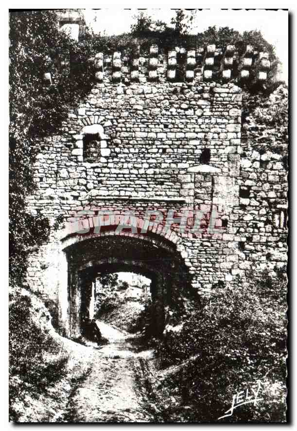 Tiffauges (Vendée) — Ruines du Château - L'Entrée — Éditions JEHLY