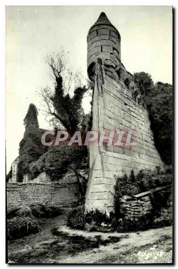 CPA Remparts de l'ancienne Abbaye de Maillezais Vendee 