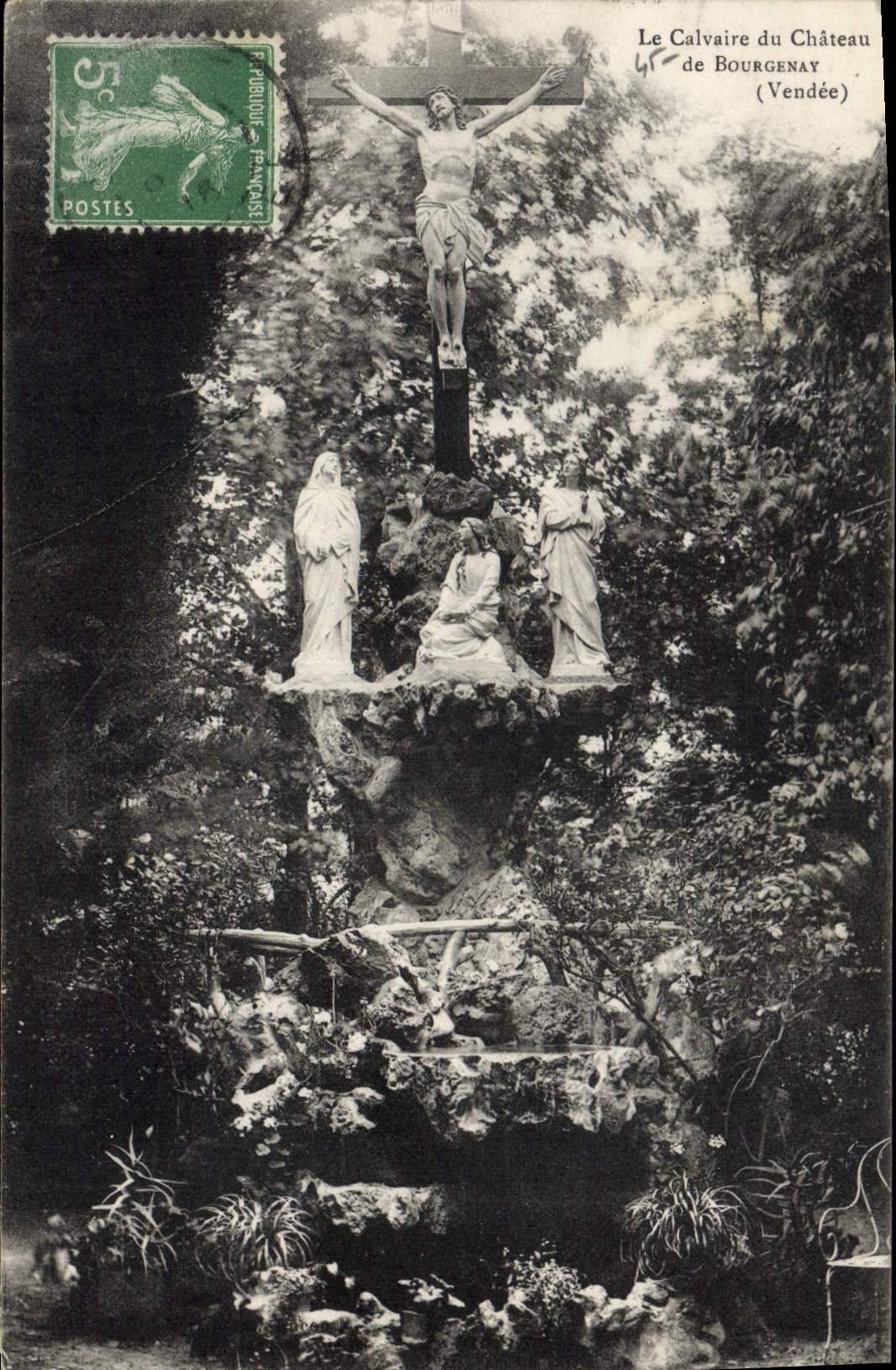 Le Calvaire du Château de Bourgenay — Vendée — éditeur inconnu, n° 41