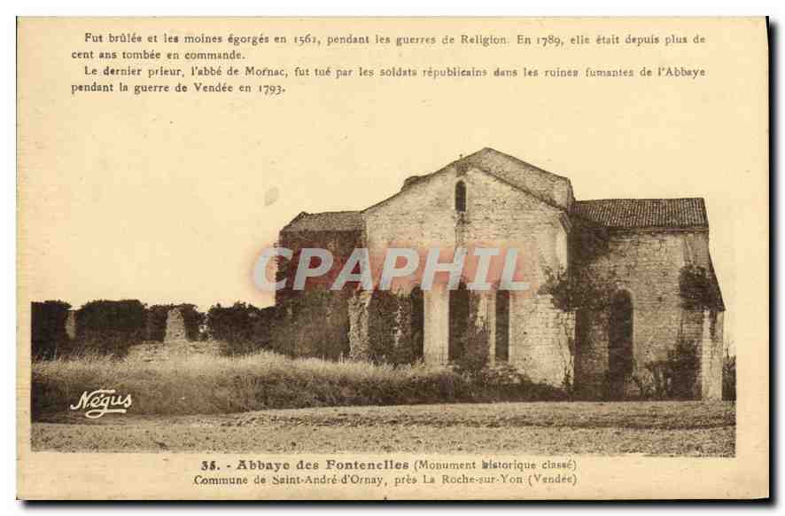 Abbaye des Fontencelles — ruines historiques — Négius, n°35