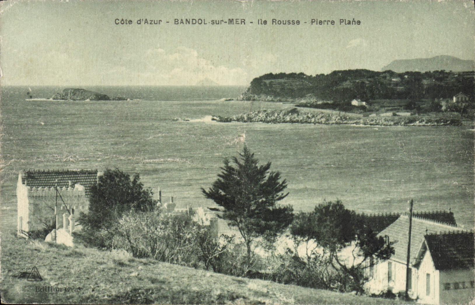 Côte d'Azur - Bandol-sur-Mer - Île Rousse - Pierre Plane