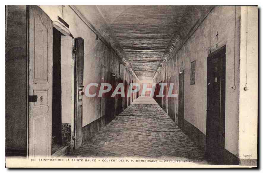 CPA Saint Maximin la Sainte Baume Couvent des P P Dominicains cellules 
