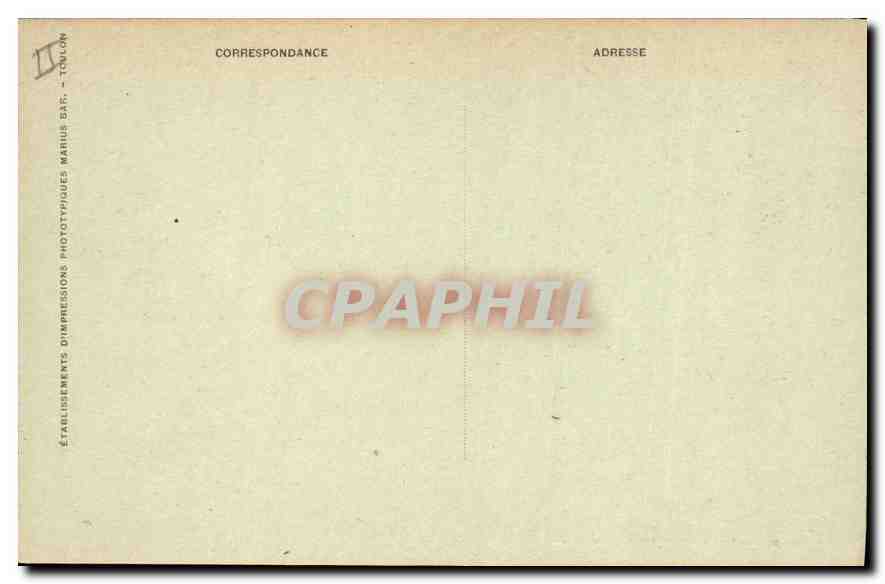 CPA Saint Maximin la Sainte Baume Couvent des P P Dominicains cellules  — Verso