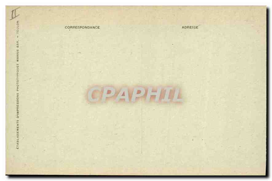 CPA Saint Maximin la Sainte Baume Couvent des P P Dominicains Corridor des Etage  — Verso