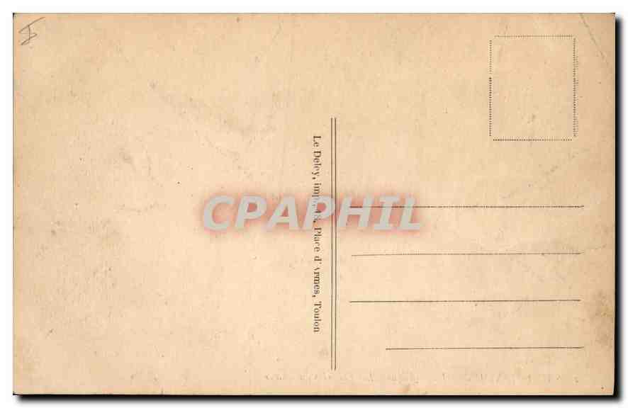 CPA Saint Maximin la Basilique les Boiseries du Choeur  — Verso