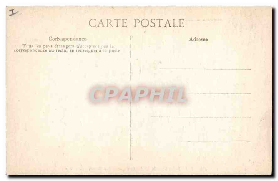 CPA Saint Maximin la Basilique les Boiseries du Choeur Orgue — Verso