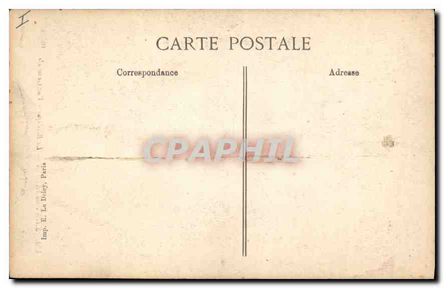 CPA Saint Maximin La Basilique  — Verso