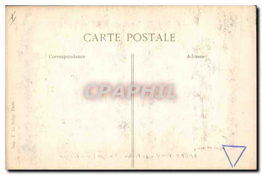 CPA Saint Maximin la Basilique une porte laterale du Choeur  — Verso