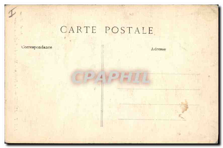 CPA Saint Maximin la Basilique Motifs des Stalles du Choeur  — Verso