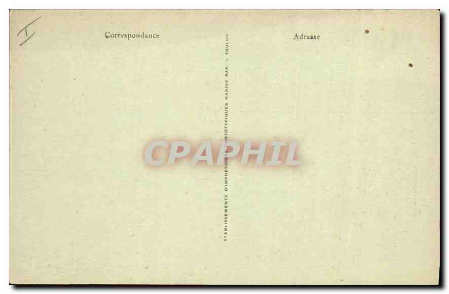 CPA Saint Maximin Var la Basilique interieur du Choeur Orgue — Verso