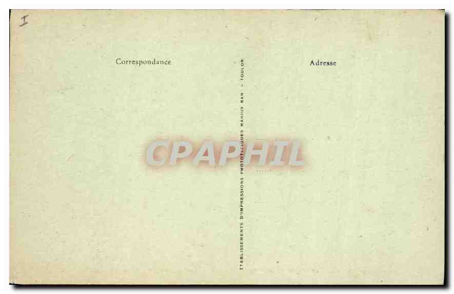 CPA Saint Maximin Var Couvent des P P Dominicains Preau du Cloitre  — Verso