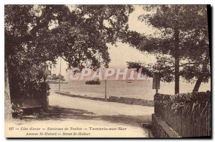 Tamaris-sur-Mer — Avenue St-Hubert — Côte d'Azur — Environs de Toulon — n°137